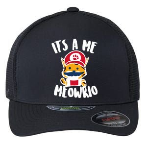 It's A Me Meowrio Flexfit Unipanel Trucker Cap