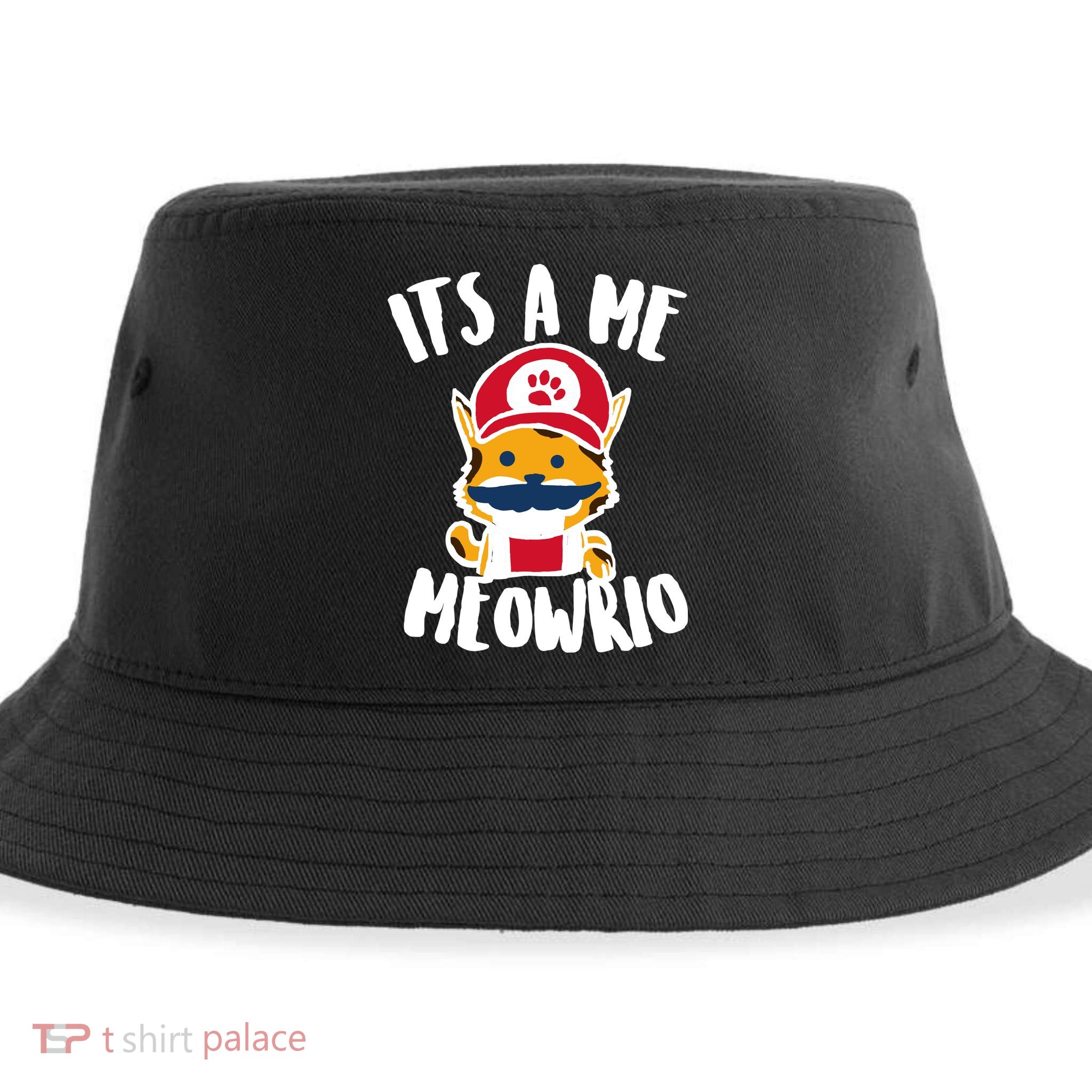 It's A Me Meowrio Sustainable Bucket Hat