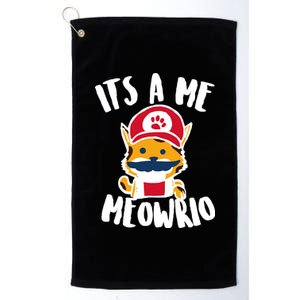 It's A Me Meowrio Platinum Collection Golf Towel