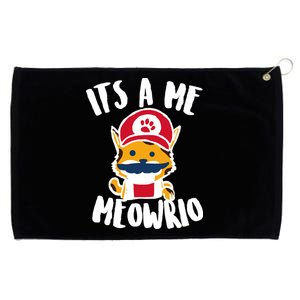 It's A Me Meowrio Grommeted Golf Towel