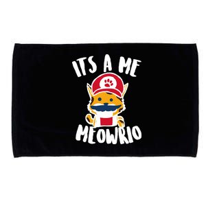 It's A Me Meowrio Microfiber Hand Towel