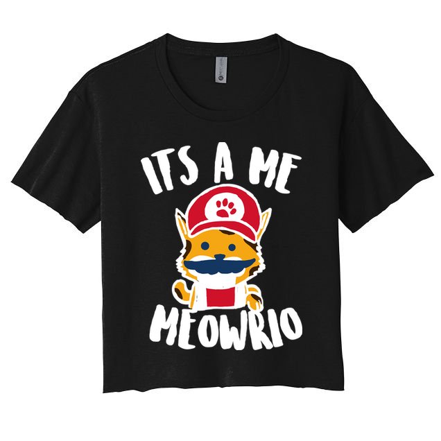 It's A Me Meowrio Crop Top