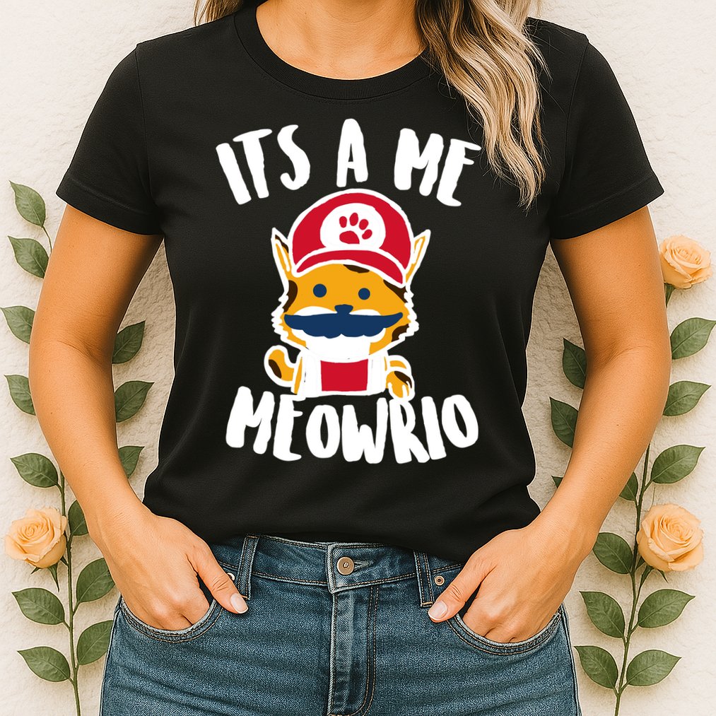 It's A Me Meowrio Womens T-Shirt