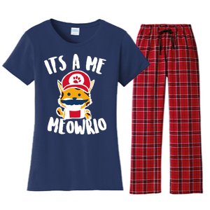 It's A Me Meowrio Women's Flannel Pajama Set