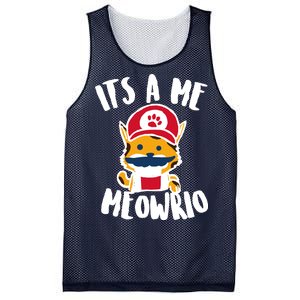 It's A Me Meowrio Mesh Reversible Basketball Jersey Tank