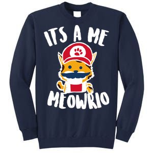 It's A Me Meowrio Tall Sweatshirt