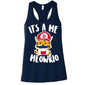 It's A Me Meowrio Women's Racerback Tank