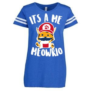 It's A Me Meowrio Enza Ladies Jersey Football T-Shirt