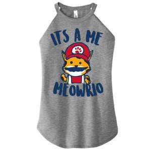 It's A Me Meowrio Women's Perfect Tri Rocker Tank