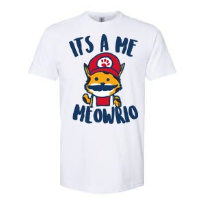 It's A Me Meowrio Softstyle CVC T-Shirt