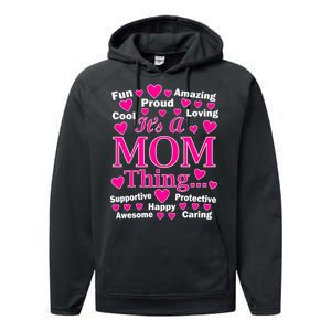 It's A Mom Thing Performance Fleece Hoodie