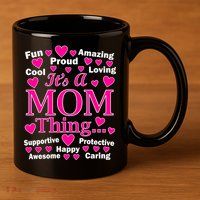 It's A Mom Thing 11oz C Handle Ceramic Mug