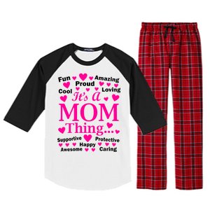 It's A Mom Thing Raglan Sleeve Pajama Set