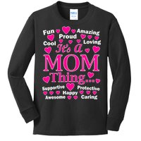 It's A Mom Thing Kids Long Sleeve Shirt