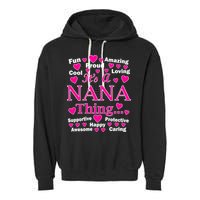 It's A Nana Thing Garment-Dyed Fleece Hoodie