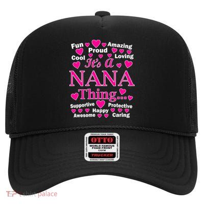 It's A Nana Thing High Crown Mesh Back Trucker Hat