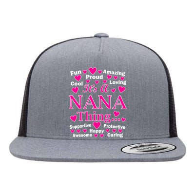 It's A Nana Thing Flat Bill Trucker Hat