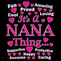 It's A Nana Thing Youth Performance Sprint T-Shirt
