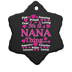 It's A Nana Thing Ceramic Star Ornament