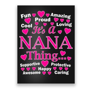 It's A Nana Thing Poster