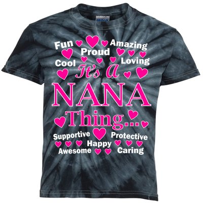 It's A Nana Thing Kids Tie-Dye T-Shirt