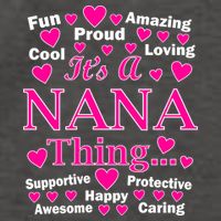 It's A Nana Thing Vector Backpack