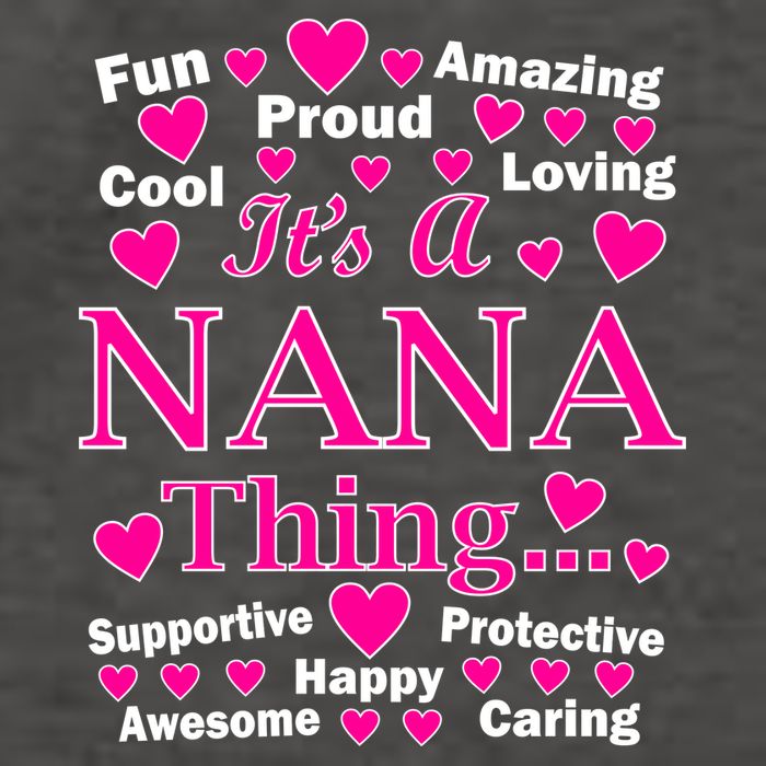 It's A Nana Thing Vector Backpack
