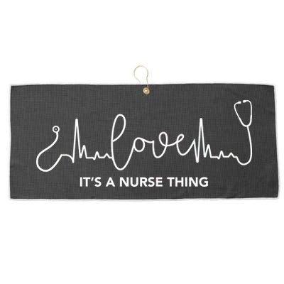 It's A Nurse Thing Large Microfiber Waffle Golf Towel