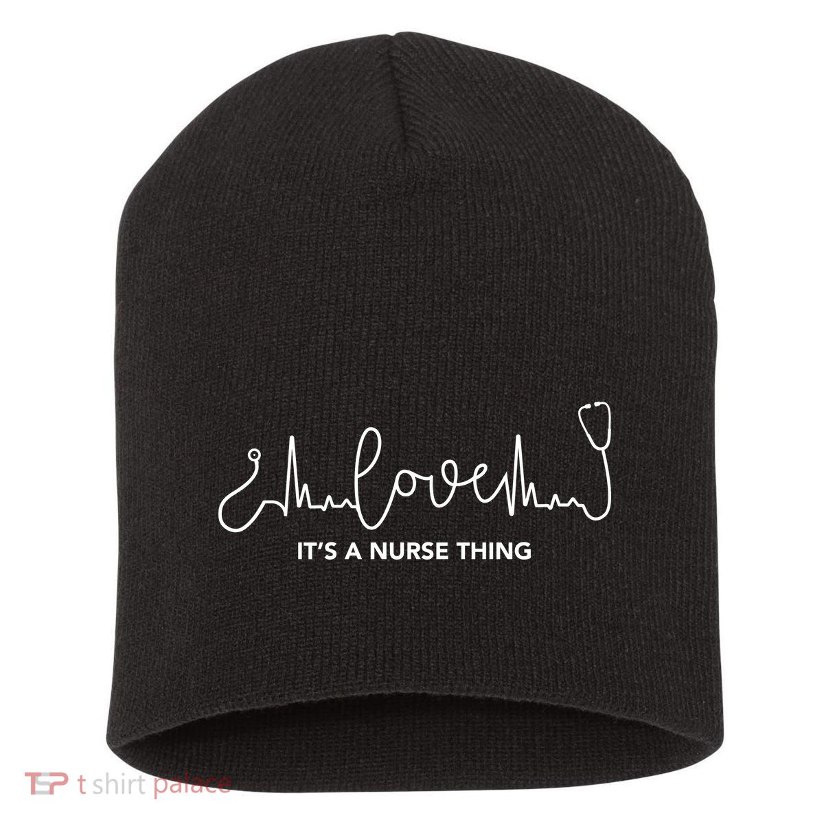 It's A Nurse Thing Short Acrylic Beanie