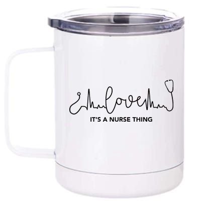 It's A Nurse Thing 12 oz Stainless Steel Tumbler Cup