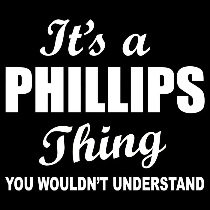 It's A Phillips Thing You Wouldn't Understand Wool Snapback Cap