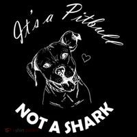 It's A Pitbull Not A Shark Youth Performance Sprint T-Shirt