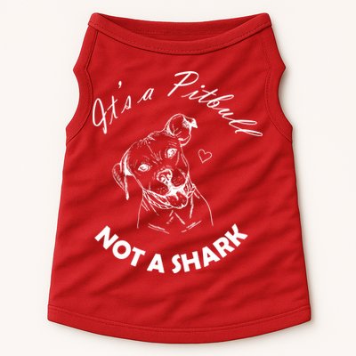 It's A Pitbull Not A Shark Doggie Tank