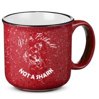 It's A Pitbull Not A Shark 15oz Campfire Ceramic Mug