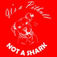 It's A Pitbull Not A Shark 16 in Basic Backpack