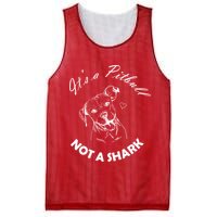 It's A Pitbull Not A Shark Mesh Reversible Basketball Jersey Tank