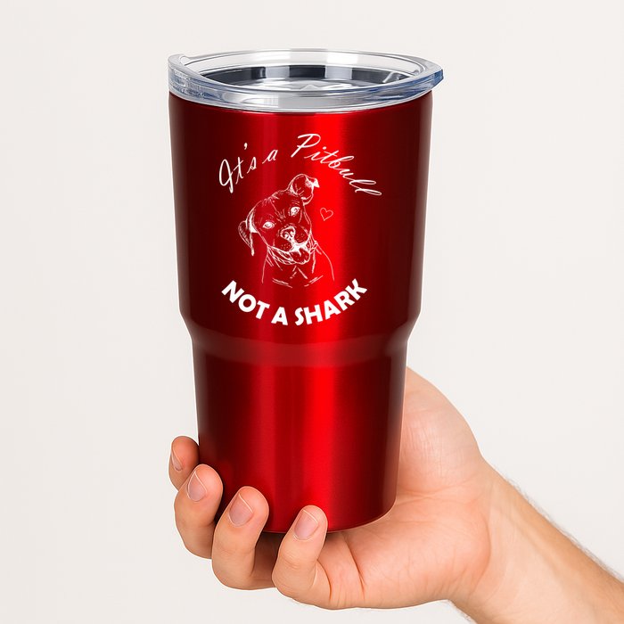 It's A Pitbull Not A Shark Tumbler