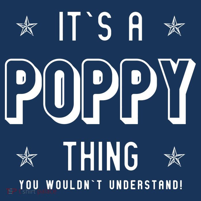 It's A Poppy Thing You Wouldn't Understand Sweatshirt