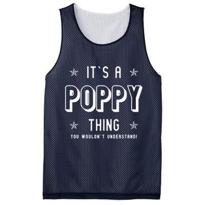 It's A Poppy Thing You Wouldn't Understand Mesh Reversible Basketball Jersey Tank