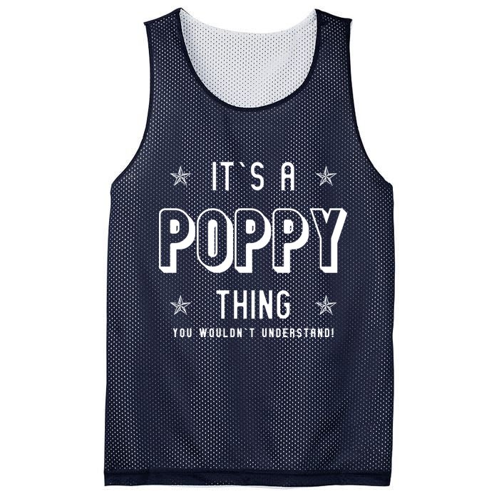 It's A Poppy Thing You Wouldn't Understand Mesh Reversible Basketball Jersey Tank