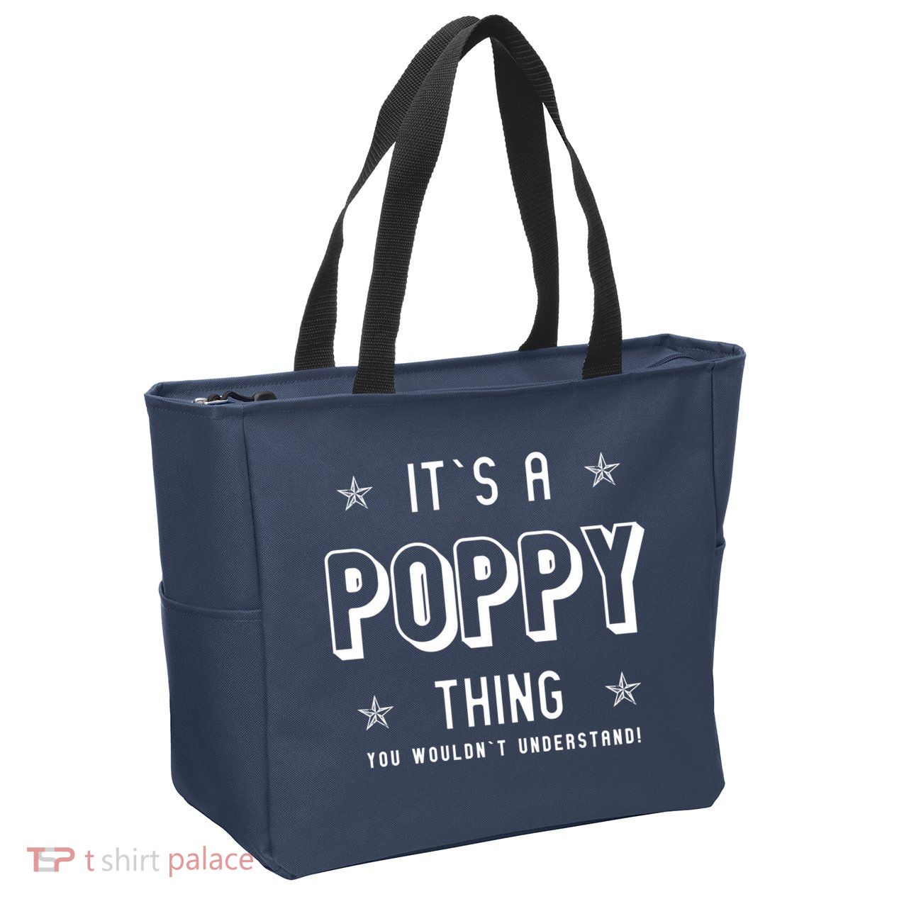 It's A Poppy Thing You Wouldn't Understand Zip Tote Bag