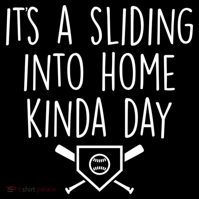 It's A Sliding Home Kinda Thing Youth Performance Sprint T-Shirt