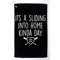 It's A Sliding Home Kinda Thing Golf Towel