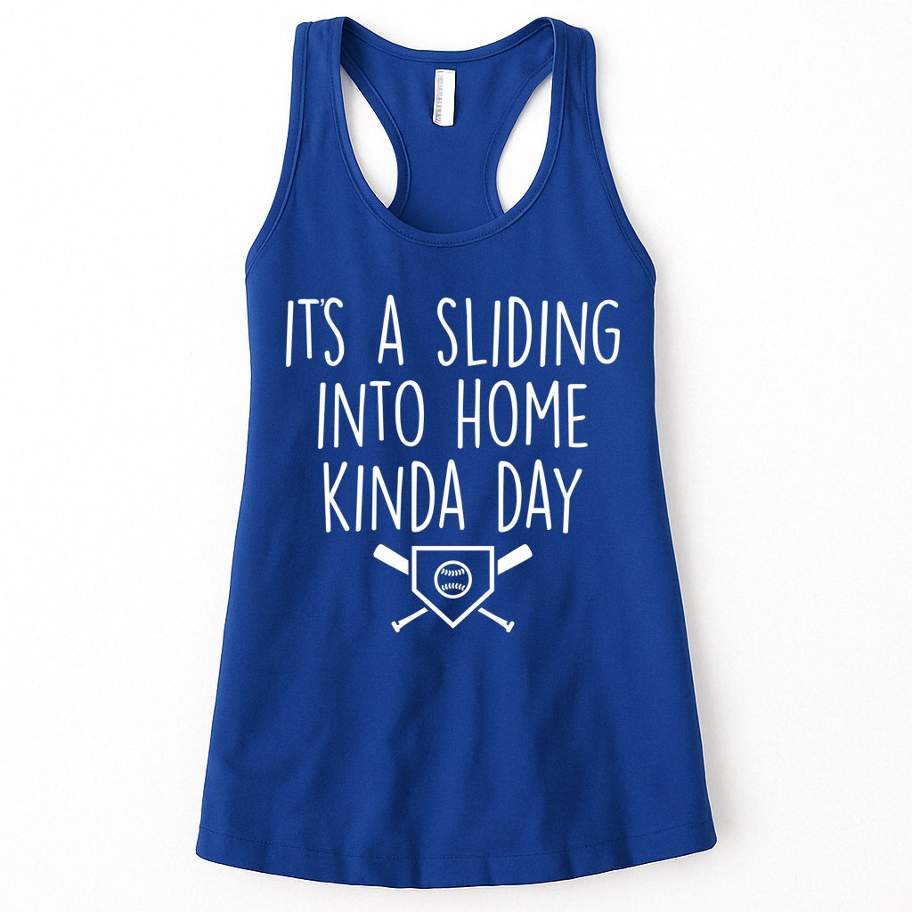 It's A Sliding Home Kinda Thing Womens Tank Top