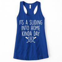 It's A Sliding Home Kinda Thing Womens Tank Top