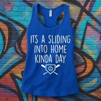 It's A Sliding Home Kinda Thing Womens Tank Top