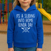 It's A Sliding Home Kinda Thing Kids Hoodie