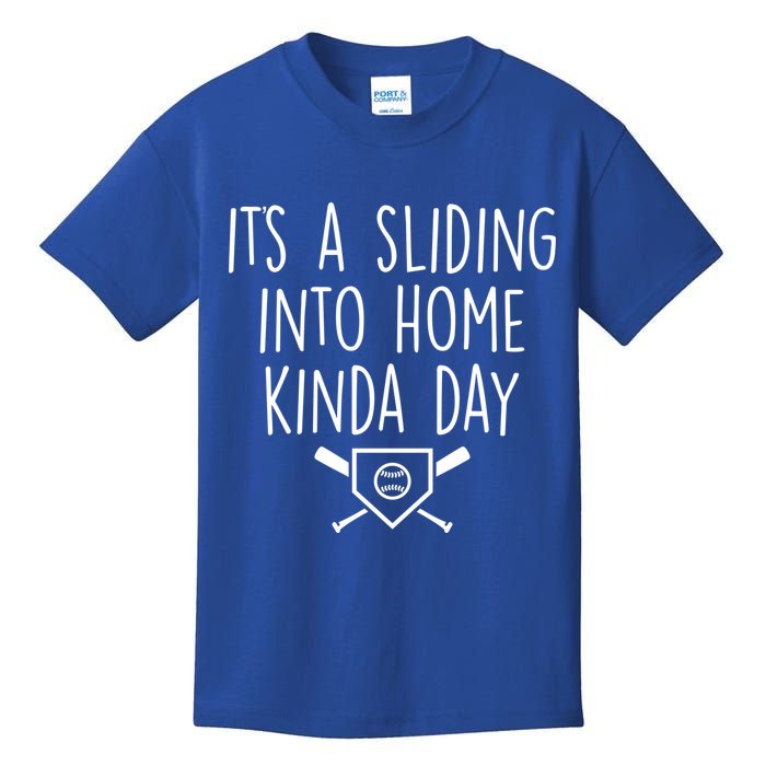It's A Sliding Home Kinda Thing Kids T-Shirt