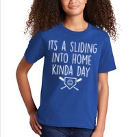 It's A Sliding Home Kinda Thing Kids T-Shirt