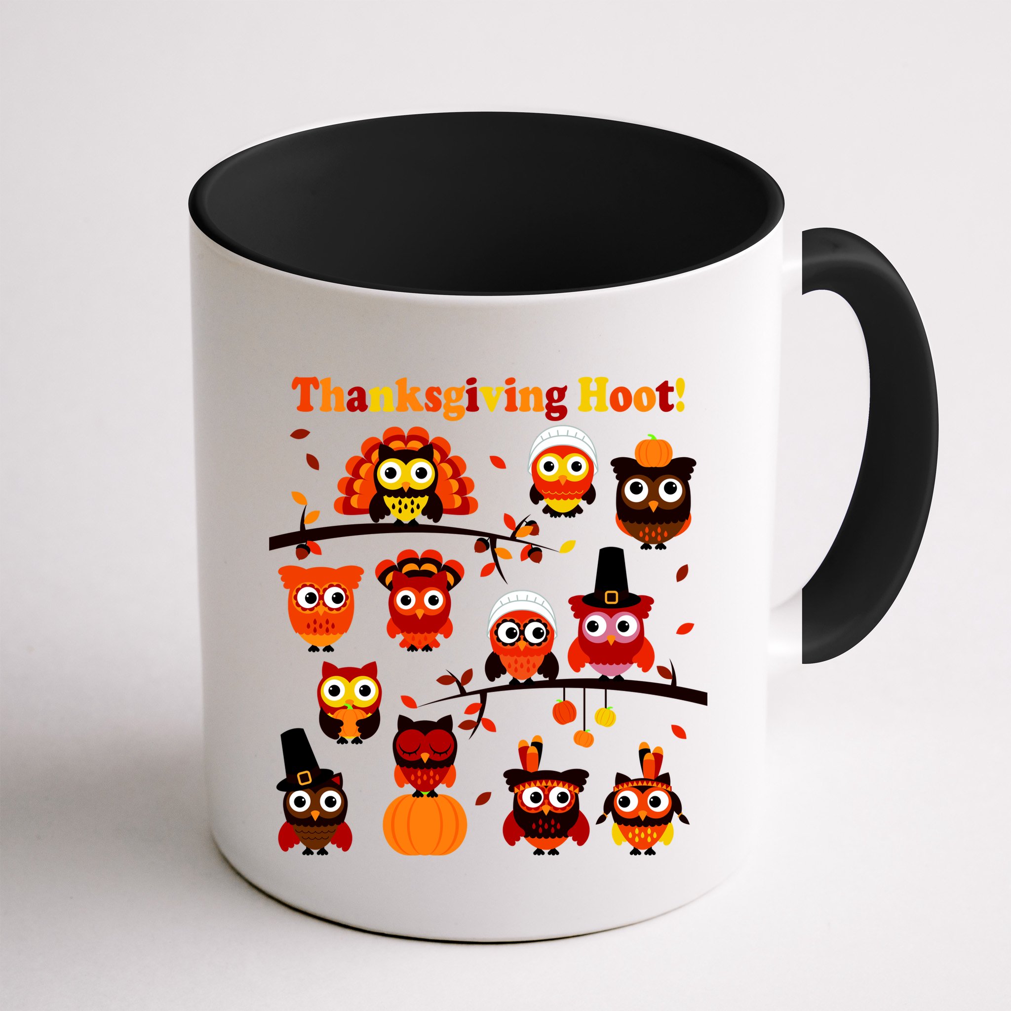 It's a Thanksgiving Hoot Owl Mashup Mug